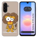 Funda Silicona para Samsung Galaxy A18 4G / 5G diseño Leon Dibujos