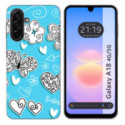 Funda Silicona para Samsung Galaxy A18 4G / 5G diseño Mariposas Dibujos