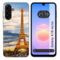 Funda Silicona para Samsung Galaxy A18 4G / 5G diseño Paris Dibujos