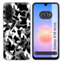 Funda Silicona para Samsung Galaxy A18 4G / 5G diseño Snow Camuflaje Dibujos