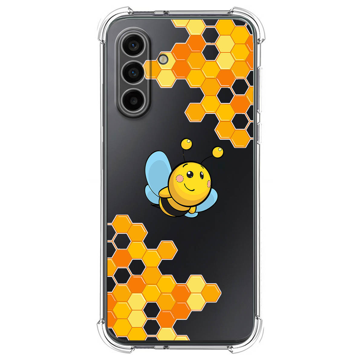 Funda Silicona Antigolpes para Samsung Galaxy A18 4G / 5G diseño Abeja Dibujos