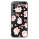 Funda Silicona Antigolpes para Samsung Galaxy A18 4G / 5G diseño Cerdos Dibujos