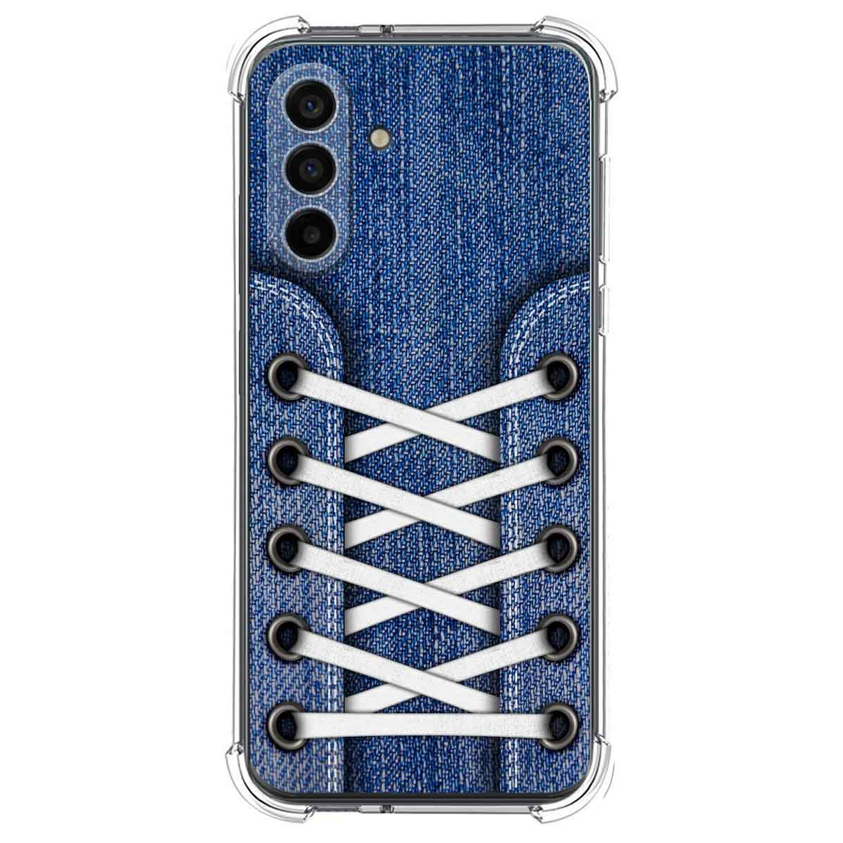 Funda Silicona Antigolpes para Samsung Galaxy A18 4G / 5G diseño Zapatillas 01 Dibujos