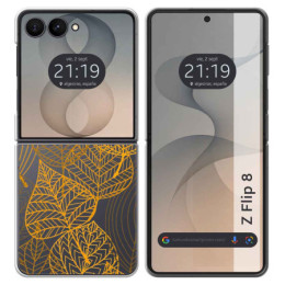 Funda Silicona Transparente para Samsung Galaxy Z Flip 8...