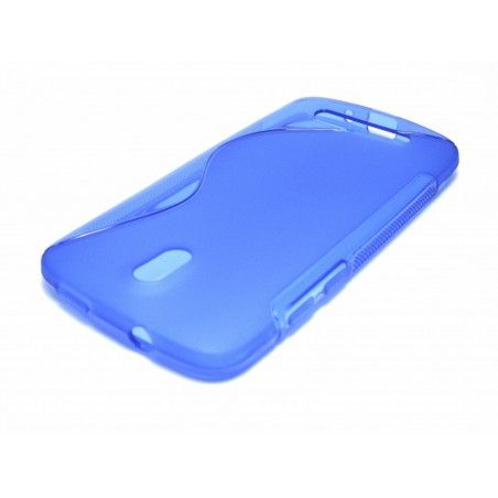 Funda Gel Tpu HTC Desire 500 S Line Color Azul