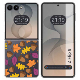 Funda Silicona Transparente para Samsung Galaxy Z Flip 8...