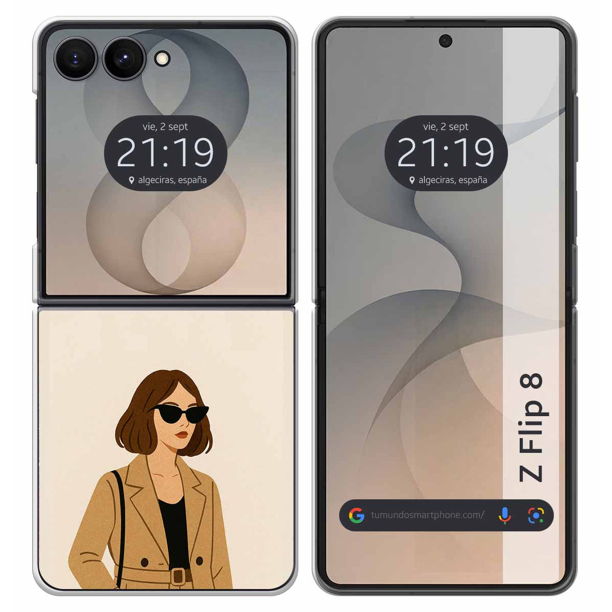 Funda Silicona para Samsung Galaxy Z Flip 8 5G...