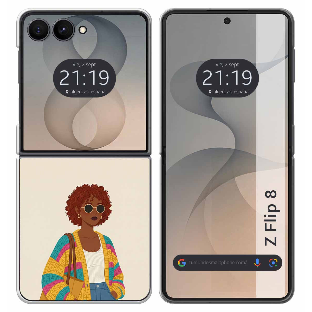 Funda Silicona para Samsung Galaxy Z Flip 8 5G...