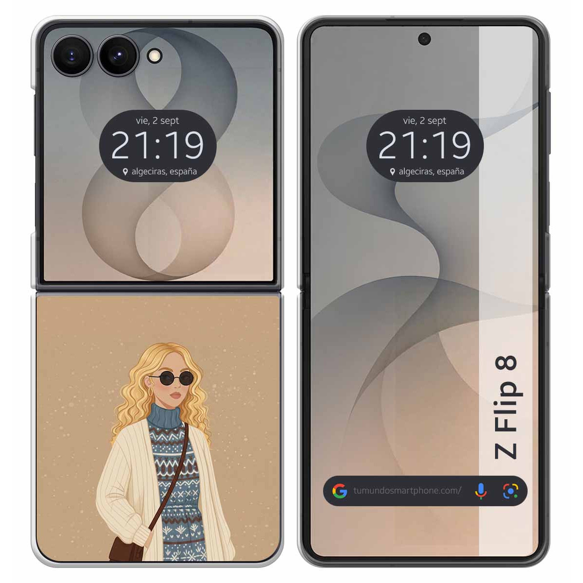 Funda Silicona para Samsung Galaxy Z Flip 8 5G...