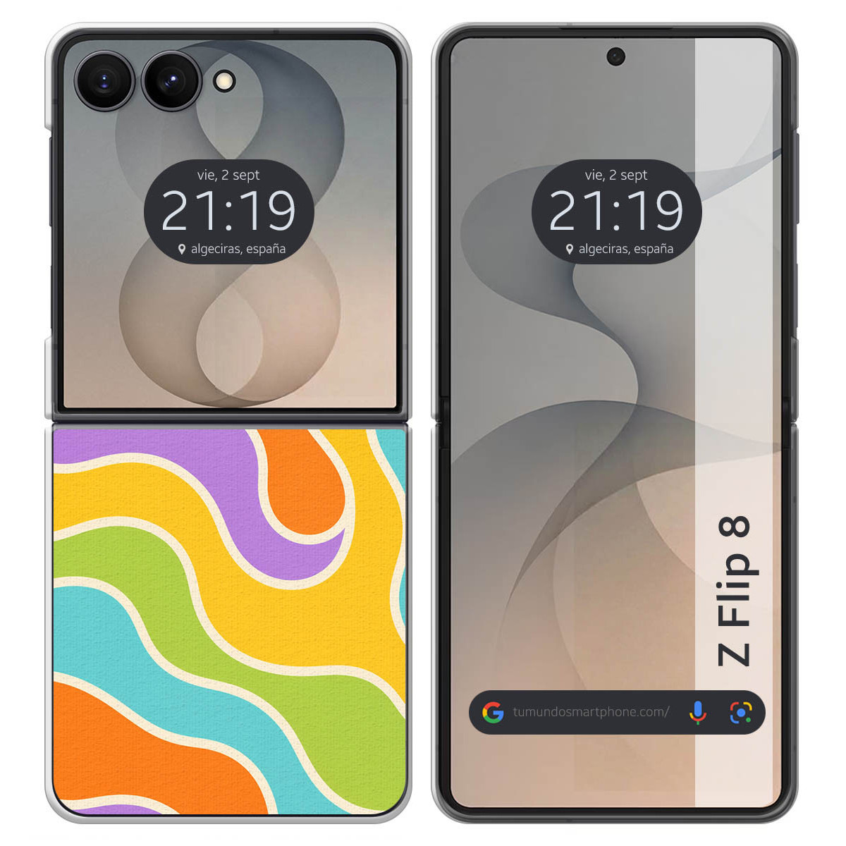 Funda Silicona para Samsung Galaxy Z Flip 8 5G...