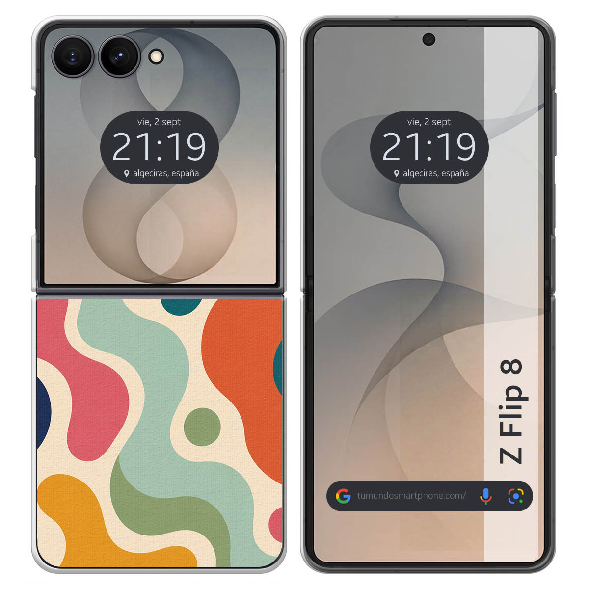 Funda Silicona para Samsung Galaxy Z Flip 8 5G...