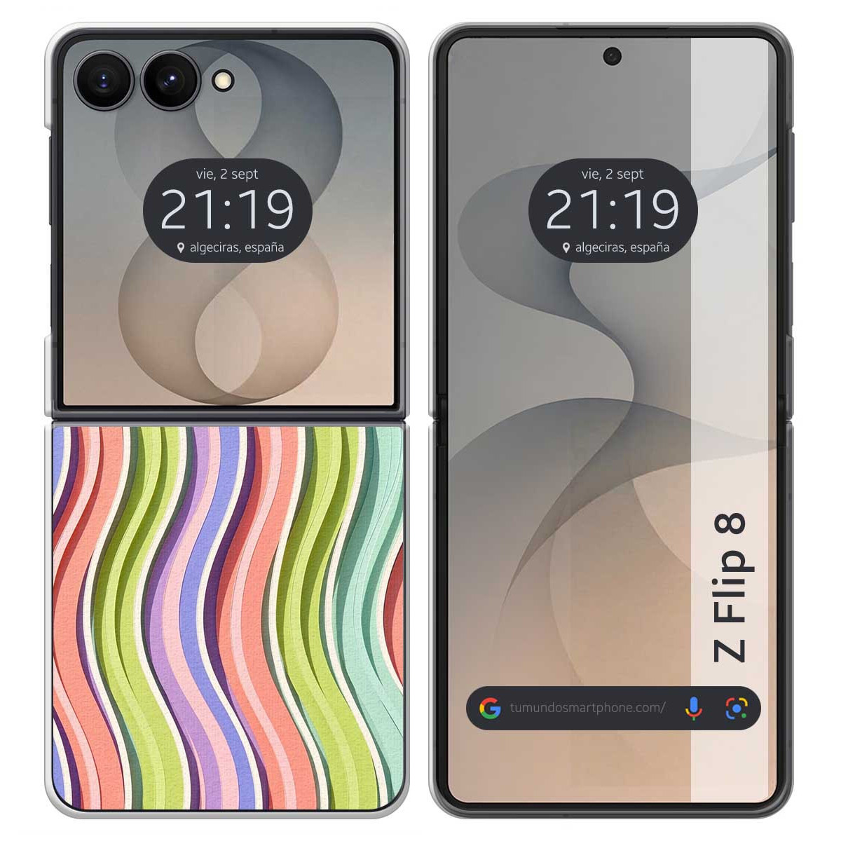 Funda Silicona para Samsung Galaxy Z Flip 8 5G...