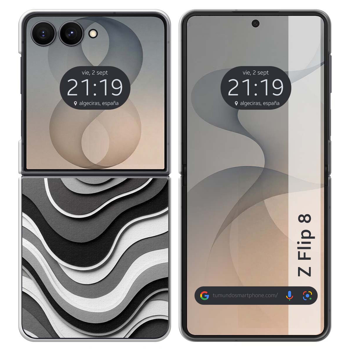 Funda Silicona para Samsung Galaxy Z Flip 8 5G...