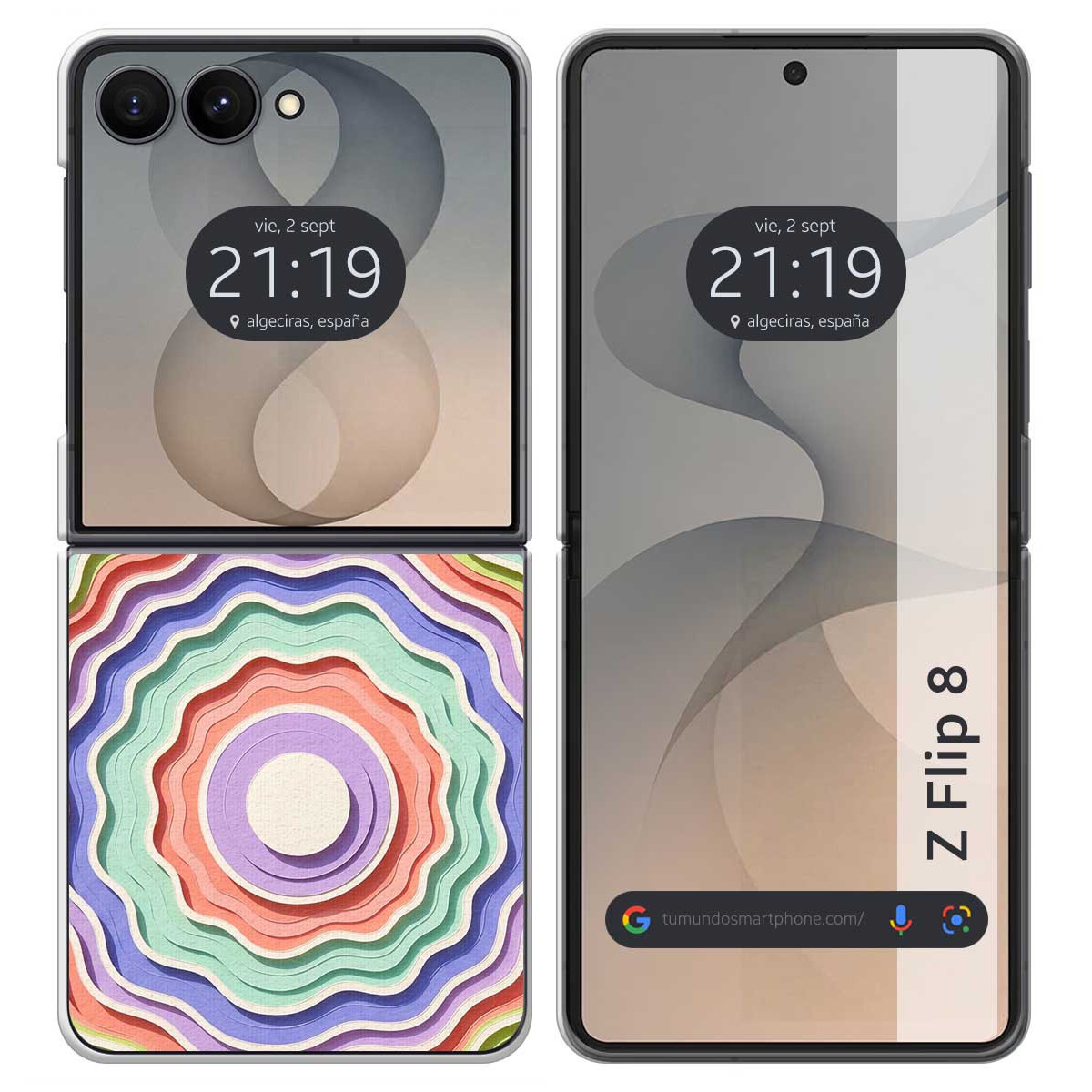 Funda Silicona para Samsung Galaxy Z Flip 8 5G...
