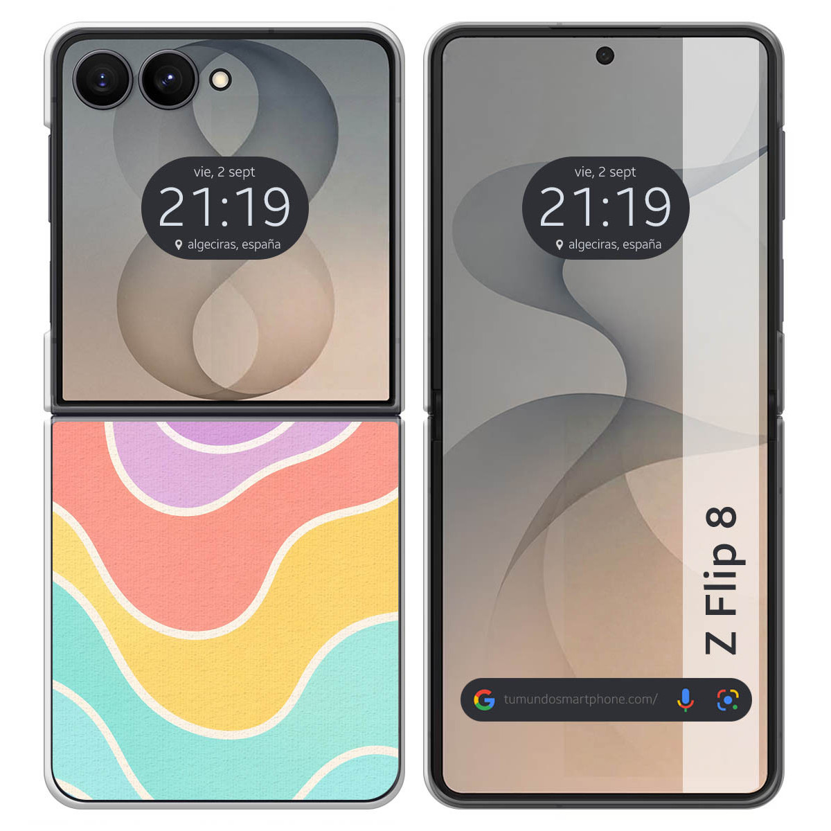 Funda Silicona para Samsung Galaxy Z Flip 8 5G...