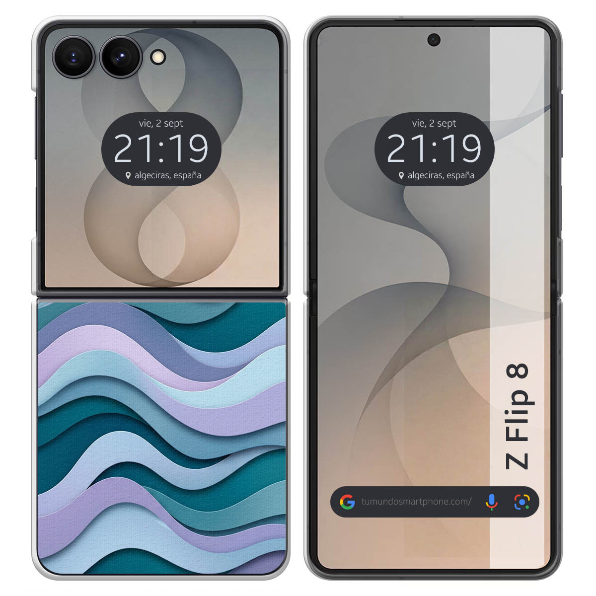 Funda Silicona para Samsung Galaxy Z Flip 8 5G...