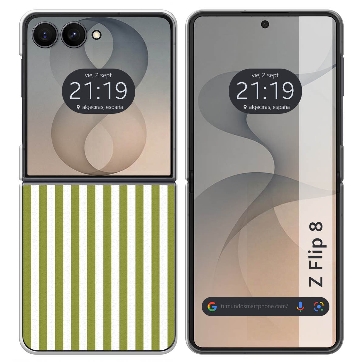 Funda Silicona para Samsung Galaxy Z Flip 8 5G...