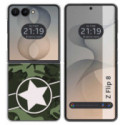 Funda Silicona para Samsung Galaxy Z Flip 8 5G diseño Camuflaje 01 Dibujos