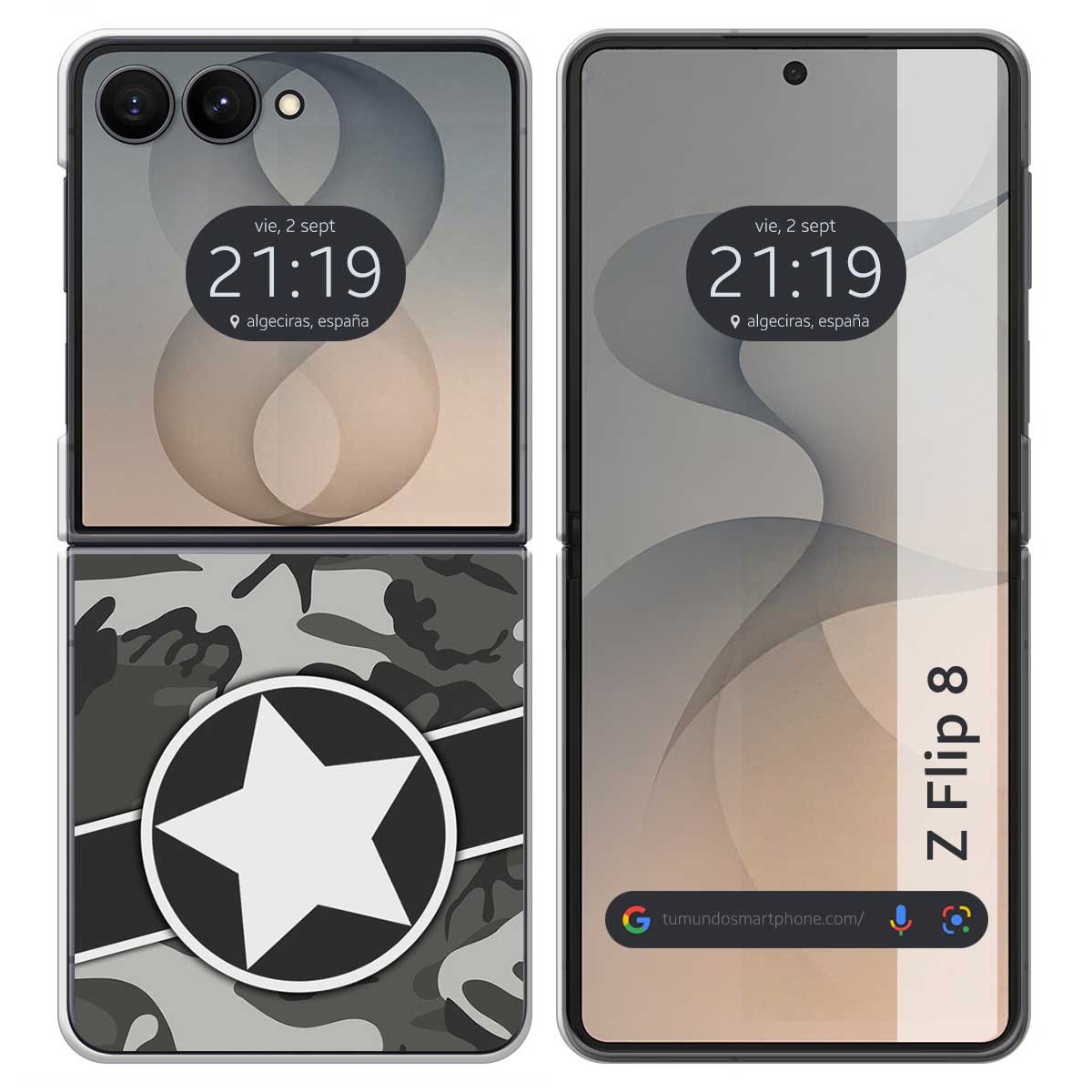 Funda Silicona para Samsung Galaxy Z Flip 8 5G...