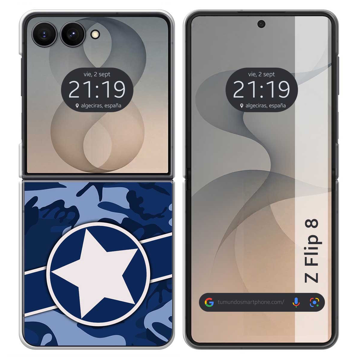 Funda Silicona para Samsung Galaxy Z Flip 8 5G...