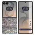 Funda Silicona para Samsung Galaxy Z Flip 8 5G diseño Ladrillo 02 Dibujos