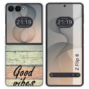 Funda Silicona para Samsung Galaxy Z Flip 8 5G diseño Madera 01 Dibujos