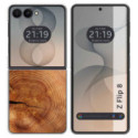 Funda Silicona para Samsung Galaxy Z Flip 8 5G diseño Madera 04 Dibujos