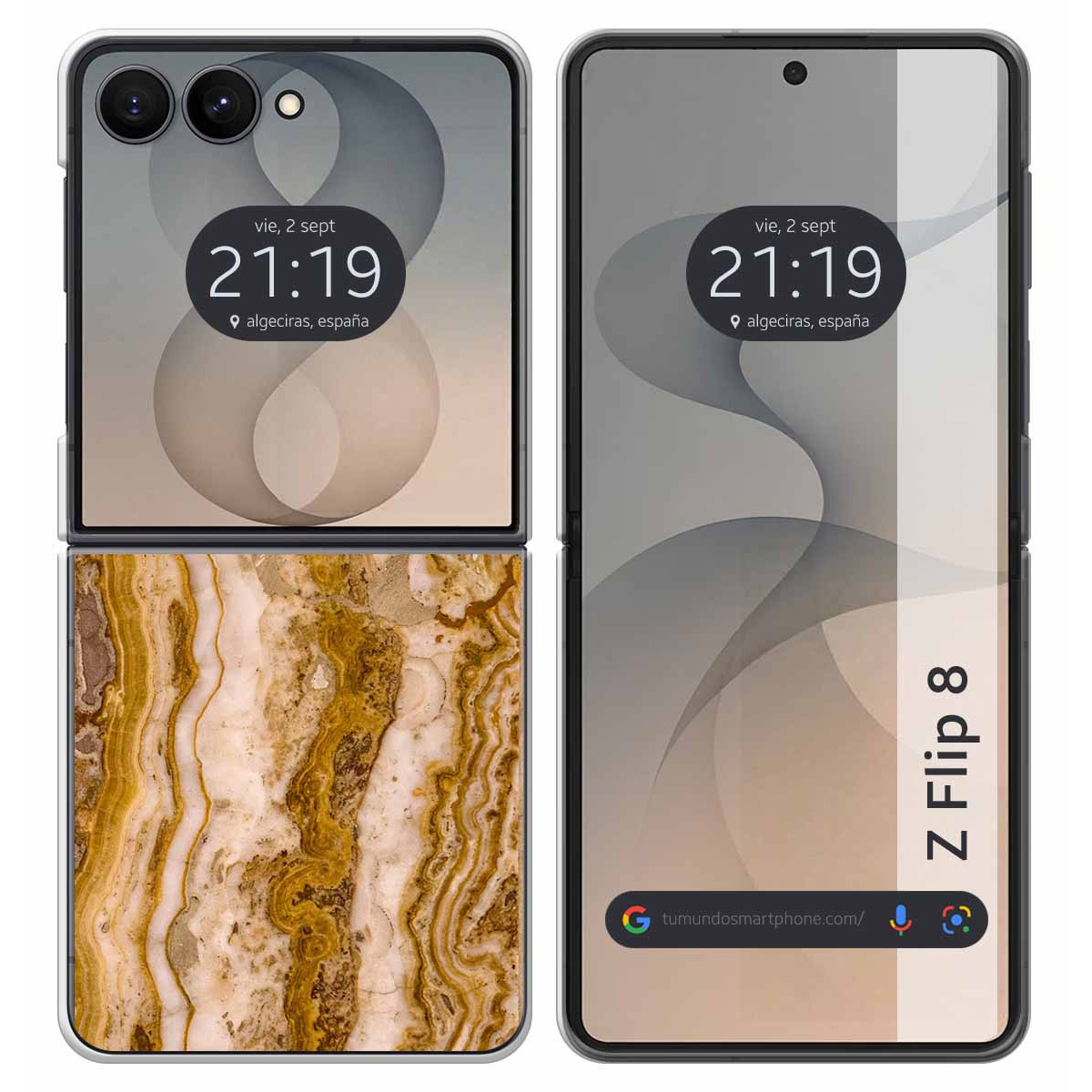 Funda Silicona para Samsung Galaxy Z Flip 8 5G...