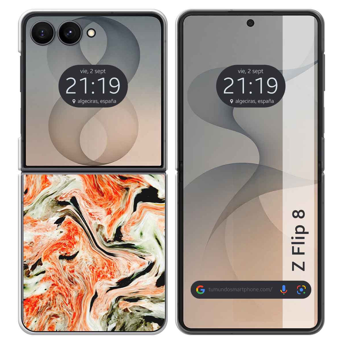 Funda Silicona para Samsung Galaxy Z Flip 8 5G...