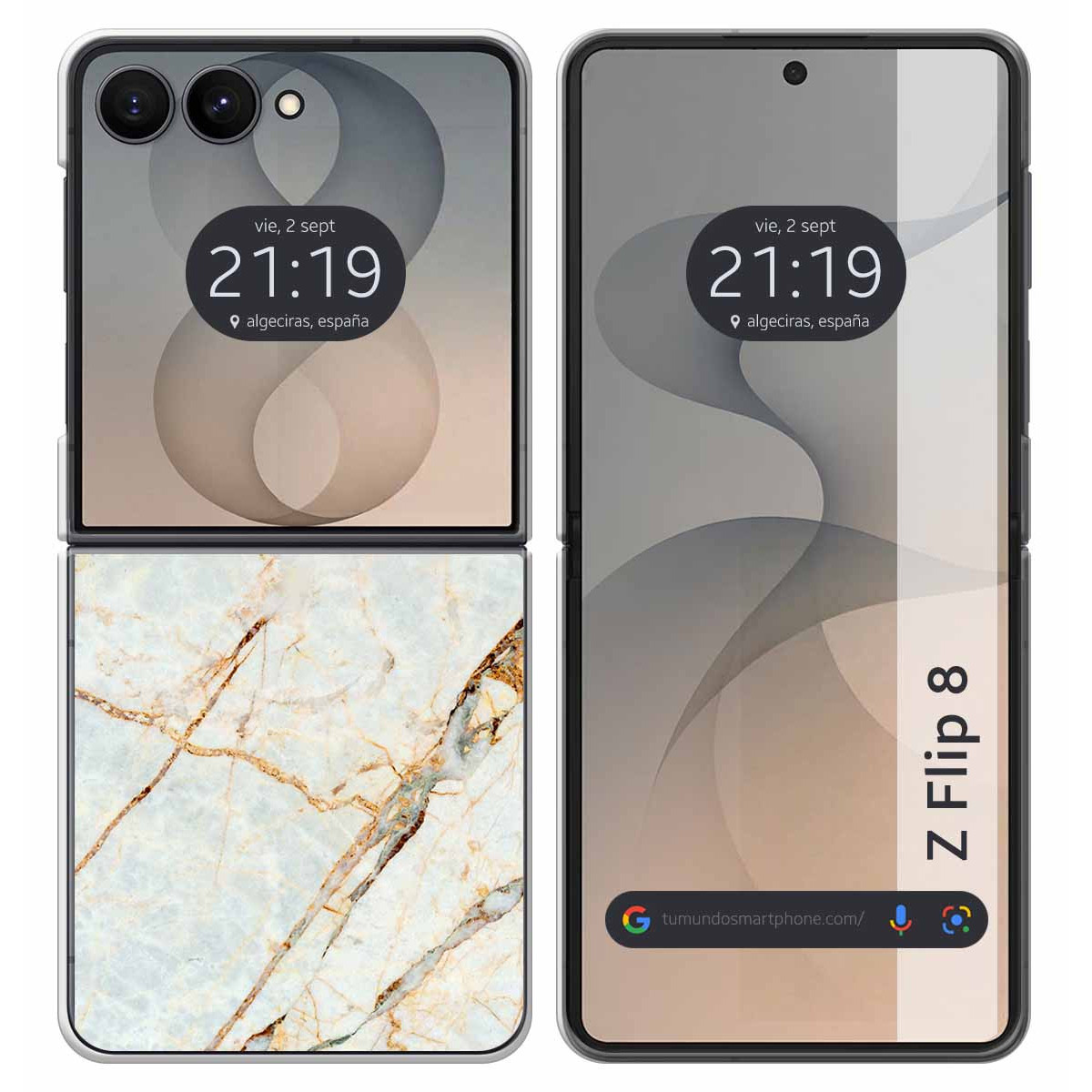 Funda Silicona para Samsung Galaxy Z Flip 8 5G...