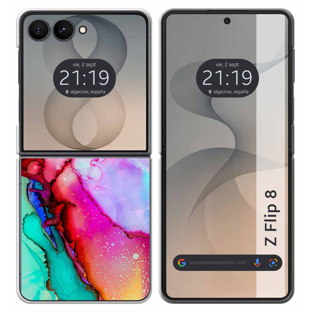 Funda Silicona para Samsung Galaxy Z Flip 8 5G...