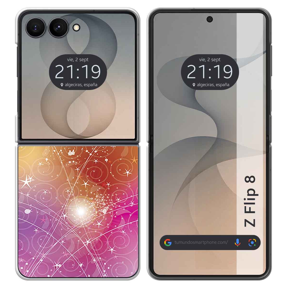 Funda Silicona para Samsung Galaxy Z Flip 8 5G...