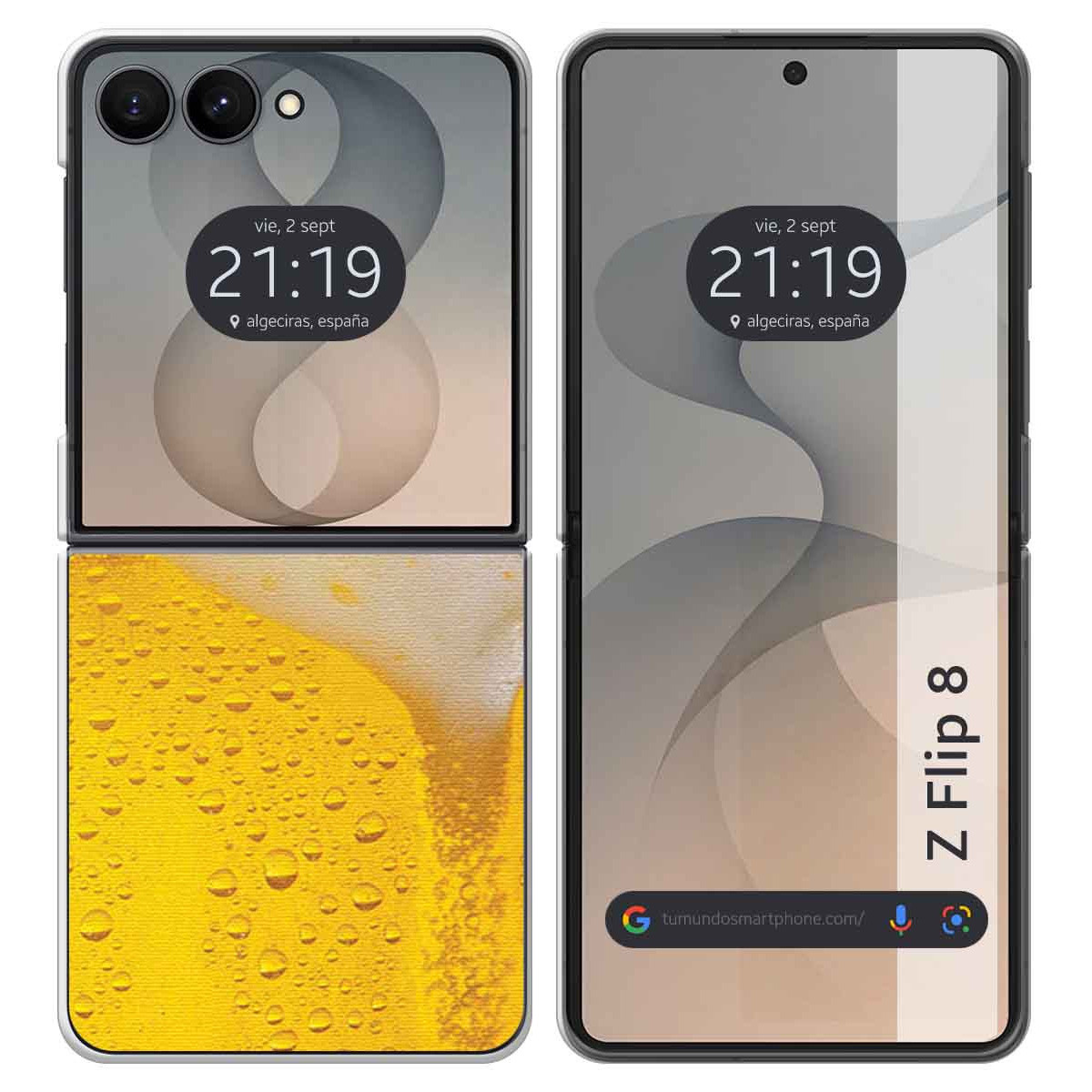 Funda Silicona para Samsung Galaxy Z Flip 8 5G...