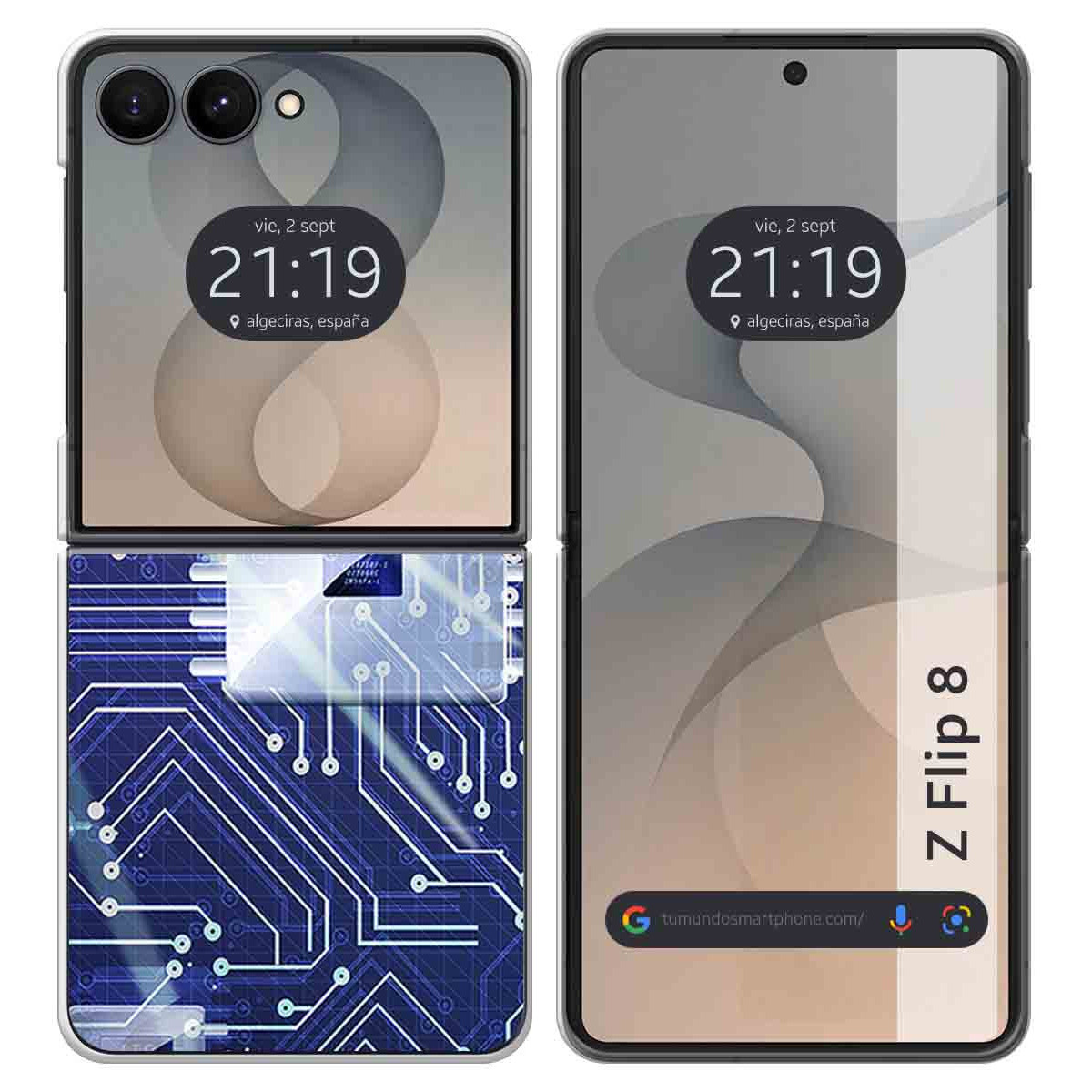 Funda Silicona para Samsung Galaxy Z Flip 8 5G...
