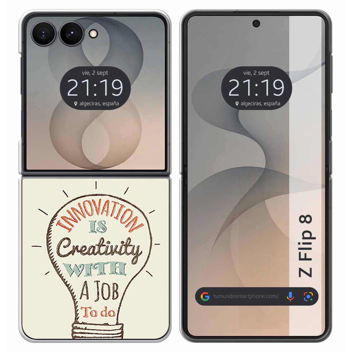 Funda Silicona para Samsung Galaxy Z Flip 8 5G...