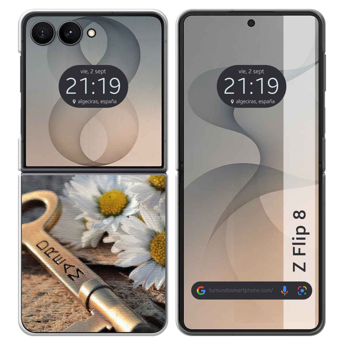 Funda Silicona para Samsung Galaxy Z Flip 8 5G...