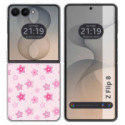Funda Silicona para Samsung Galaxy Z Flip 8 5G diseño Flores Dibujos