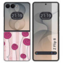 Funda Silicona para Samsung Galaxy Z Flip 8 5G diseño Flores Vintage Dibujos