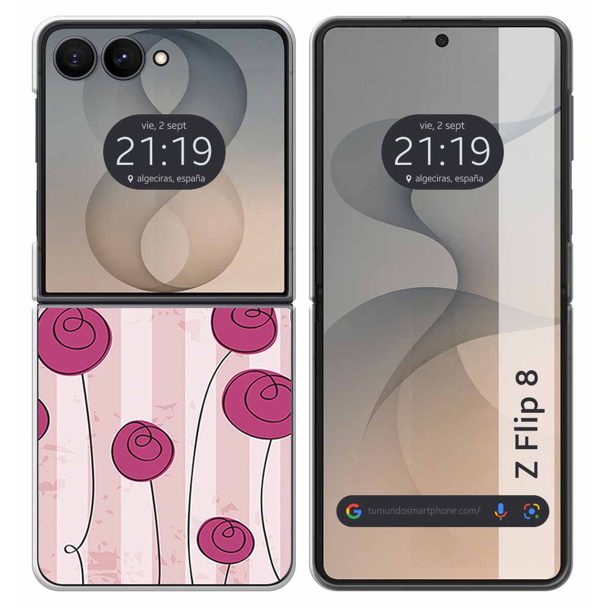Funda Silicona para Samsung Galaxy Z Flip 8 5G...