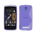 Funda Gel Tpu HTC Desire 500 S Line Color Morada