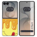 Funda Silicona para Samsung Galaxy Z Flip 8 5G diseño Helado Vainilla Dibujos