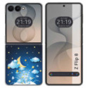 Funda Silicona para Samsung Galaxy Z Flip 8 5G diseño Libro Cuentos Dibujos