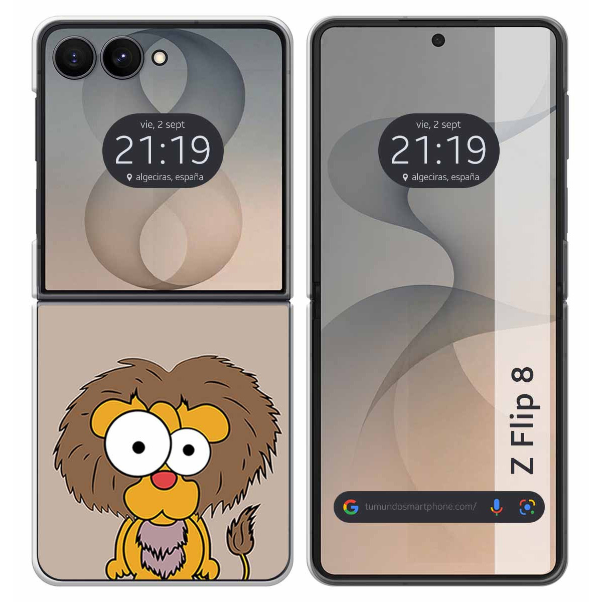 Funda Silicona para Samsung Galaxy Z Flip 8 5G...