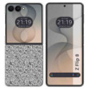 Funda Silicona para Samsung Galaxy Z Flip 8 5G diseño Letras Dibujos