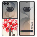 Funda Silicona para Samsung Galaxy Z Flip 8 5G diseño Pajaritos Dibujos