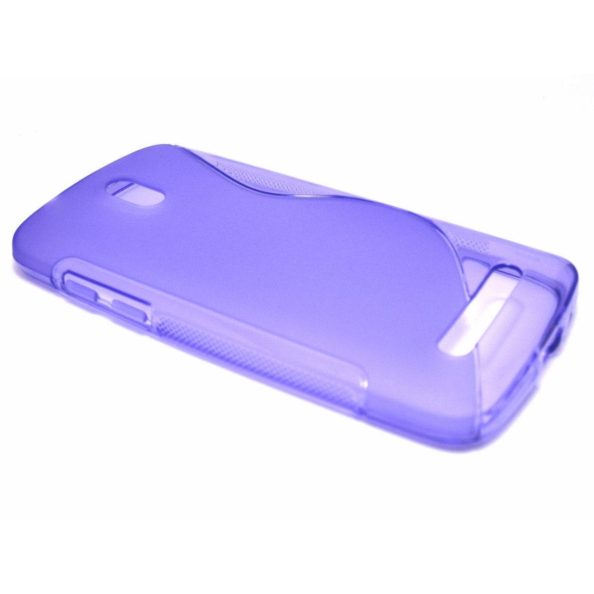 Funda Gel Tpu HTC Desire 500 S Line Color Morada