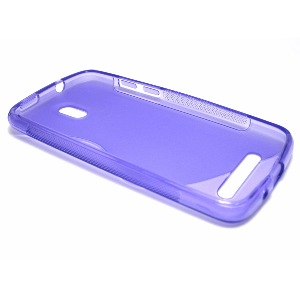 Funda Gel Tpu HTC Desire 500 S Line Color Morada
