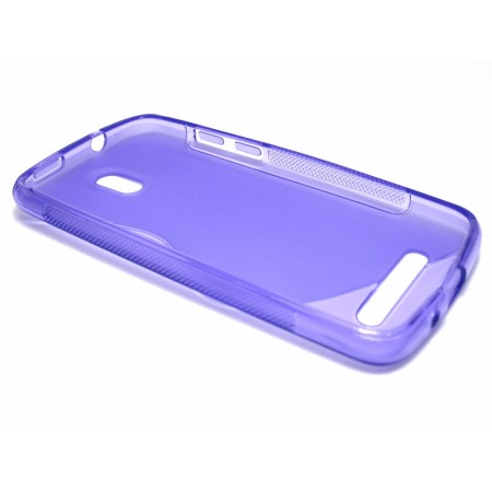 Funda Gel Tpu HTC Desire 500 S Line Color Morada