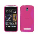 Funda Gel Tpu HTC Desire 500 S Line Color Rosa
