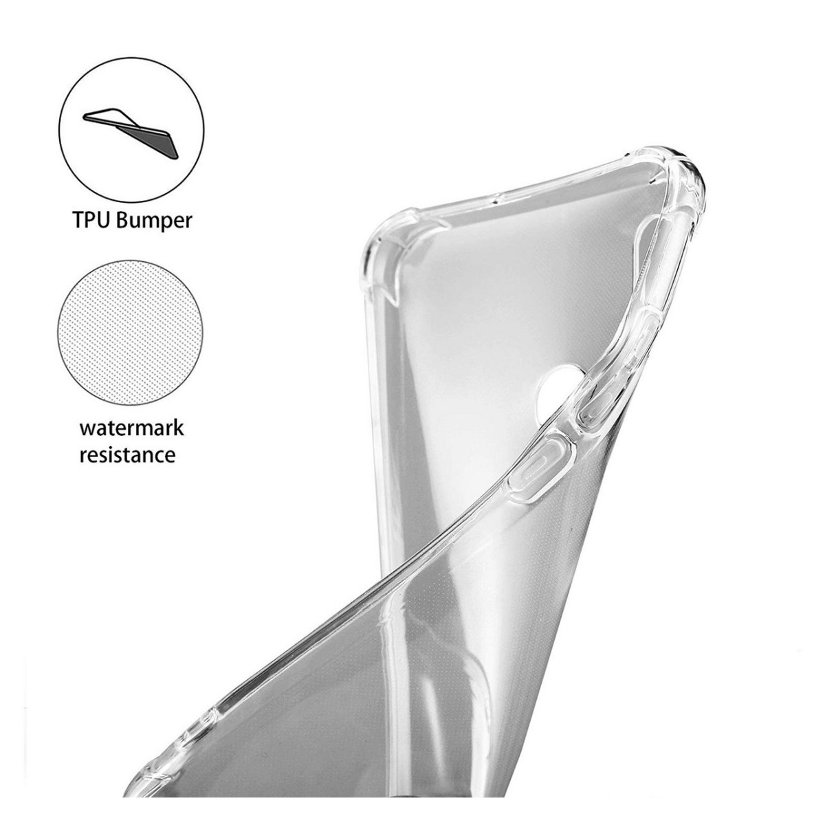 Funda Gel Tpu Anti-Shock Transparente para Huawei P Smart 2019 / Honor 10 Lite